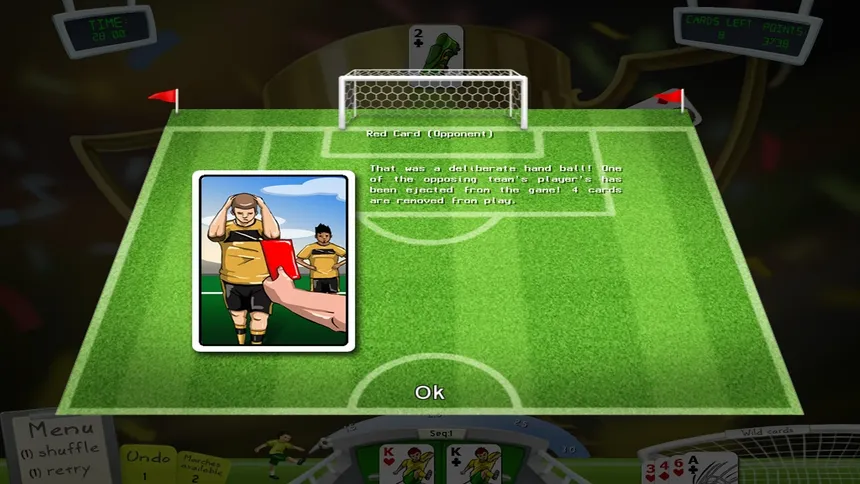 Скриншот 4 к игре Soccer Cup Solitaire