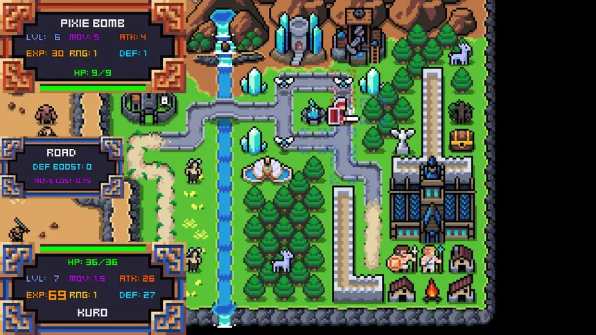 Скриншот 1 к игре Kuro Tactics