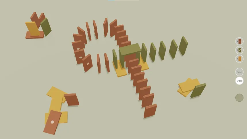 Скриншот 1 к игре Domino Sandbox