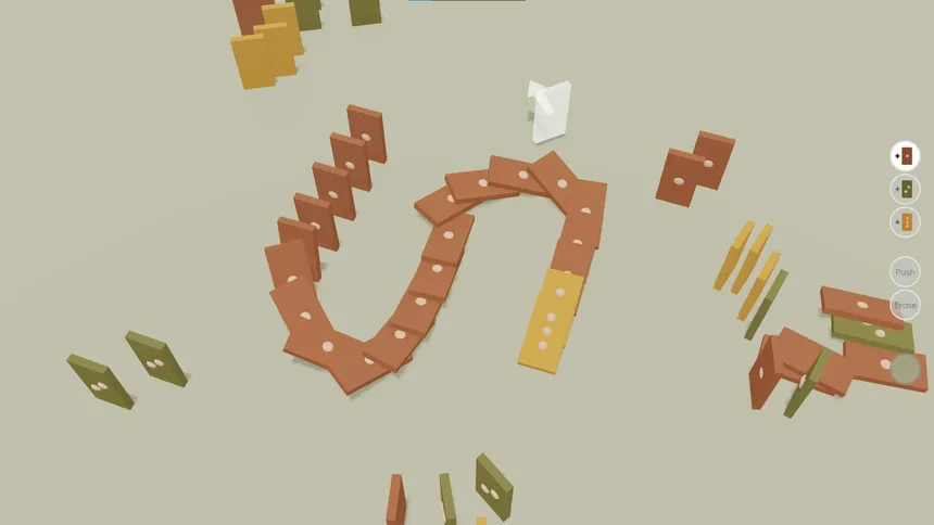 Скриншот 2 к игре Domino Sandbox