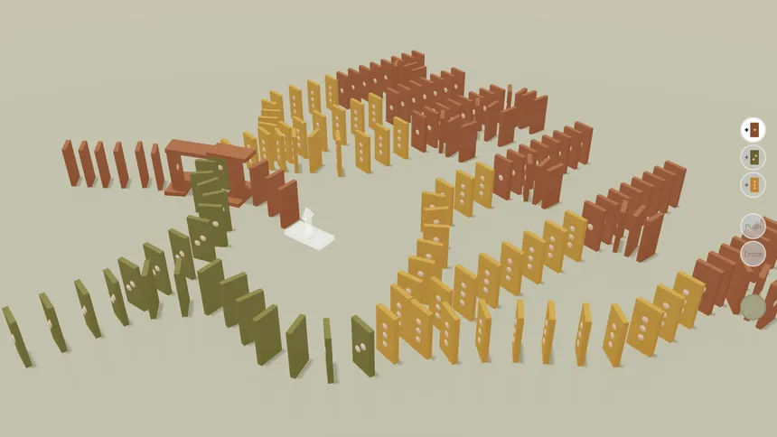 Скриншот 3 к игре Domino Sandbox