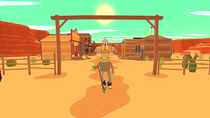 Скриншот 2 к игре Frog Detective 3: Corruption at Cowboy County
