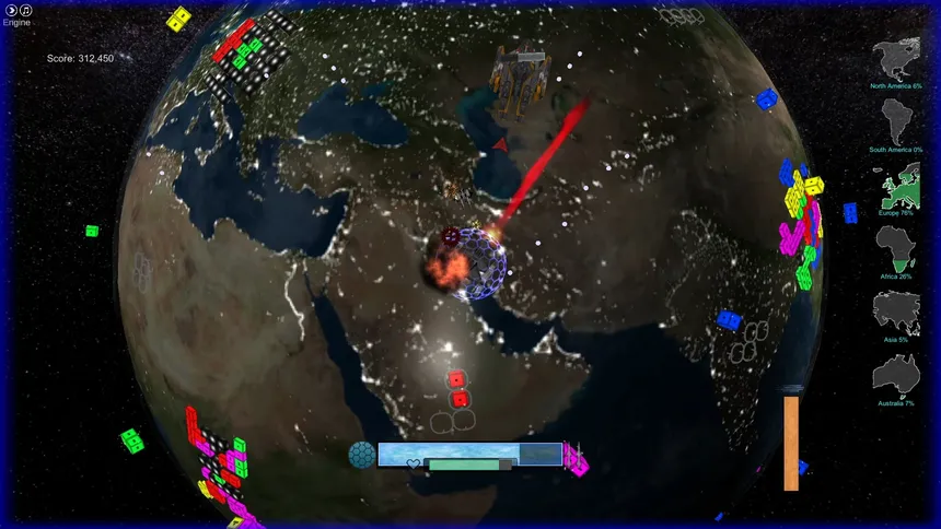 Скриншот 3 к игре Orbital Defence Command