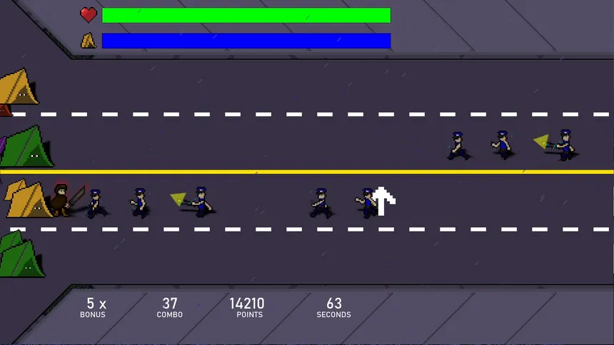 Скриншот 1 к игре Beat Defender