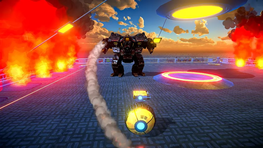 Скриншот 4 к игре Bad Bots Battle Arena