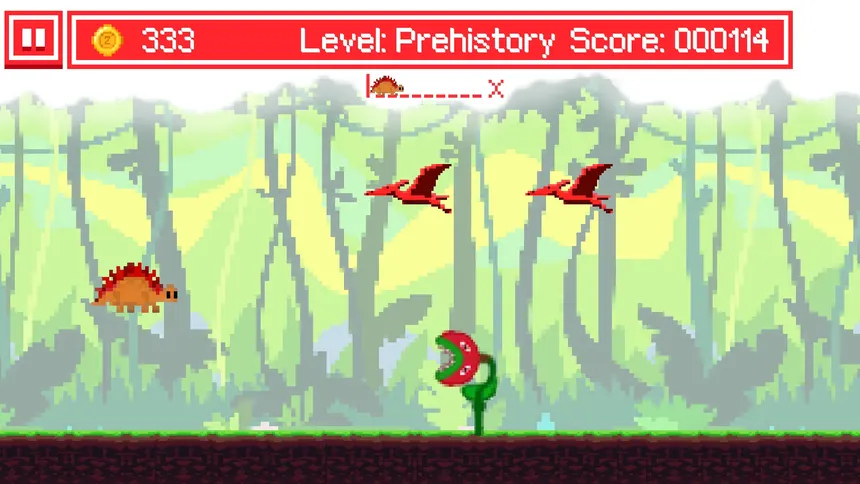 Скриншот 4 к игре Ancient Dino Runner