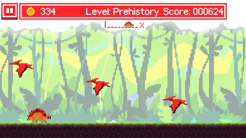 Скриншот 5 к игре Ancient Dino Runner