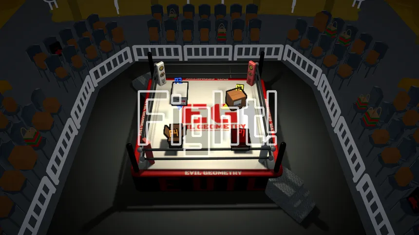 Скриншот 1 к игре Wrestling Cardboard Championship