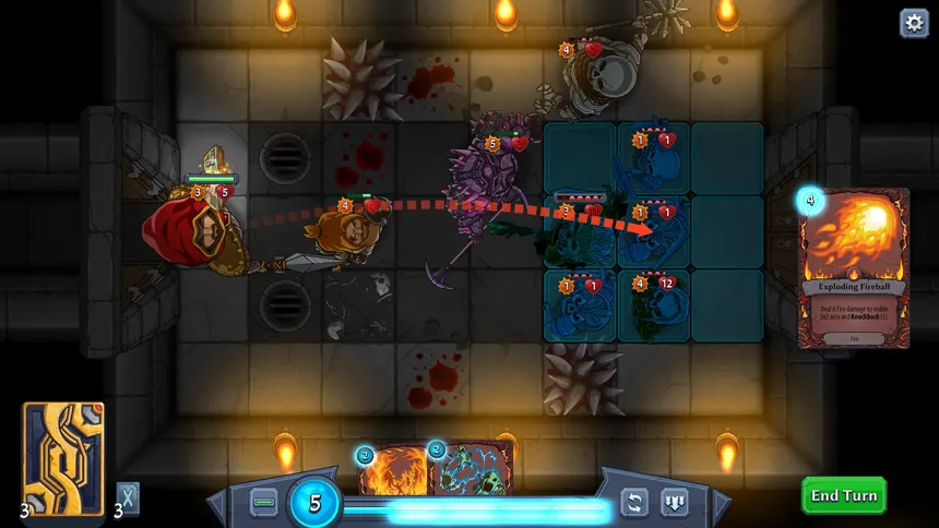 Скриншот 1 к игре Abalon: Roguelike Tactics CCG