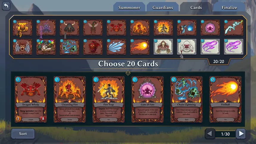 Скриншот 2 к игре Abalon: Roguelike Tactics CCG