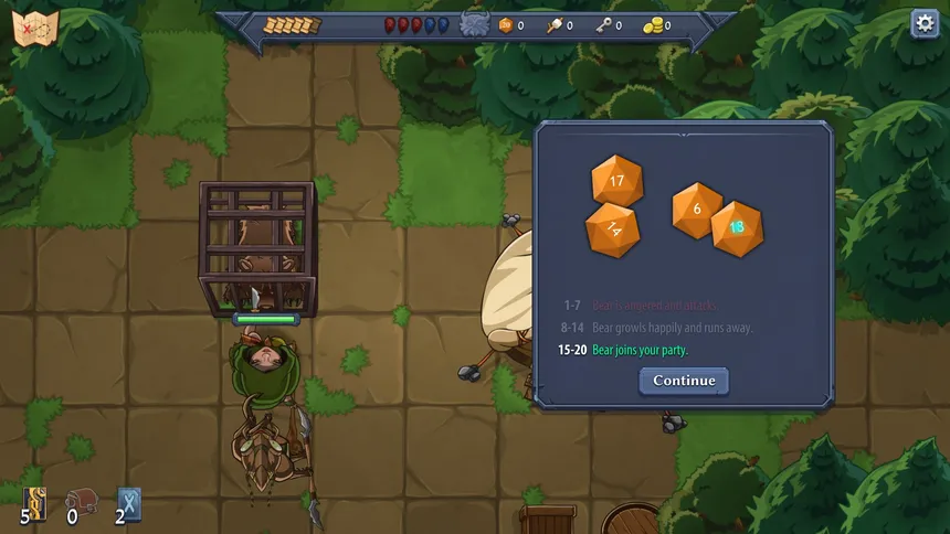 Скриншот 3 к игре Abalon: Roguelike Tactics CCG