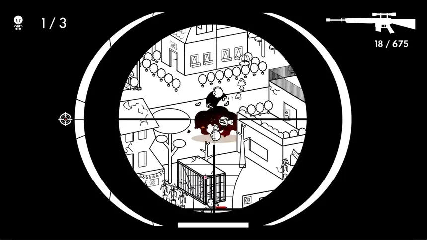 Скриншот 2 к игре Geometric Sniper - Z