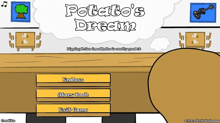 Скриншот 1 к игре Potato's Dream