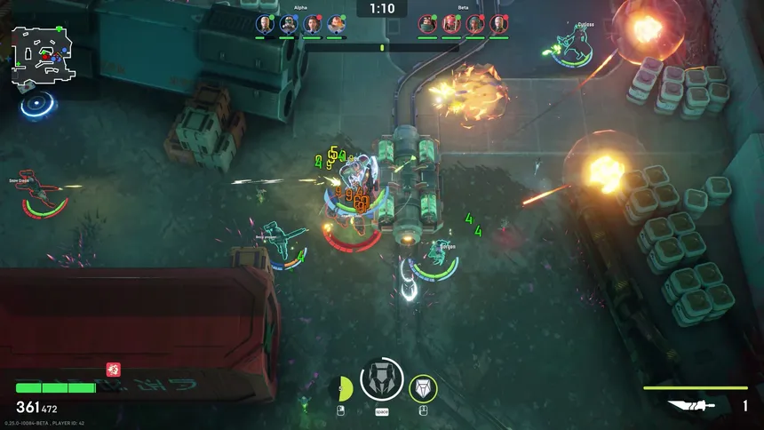 Скриншот 1 к игре The Machines Arena