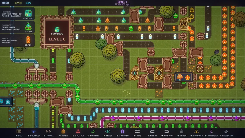 Скриншот 1 к игре Potion Pipeline