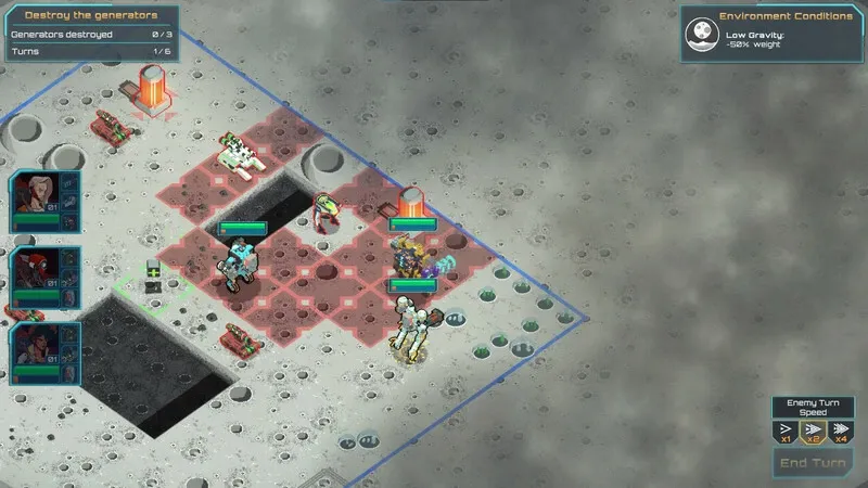 Скриншот 5 к игре Ignited Steel: Mech Tactics