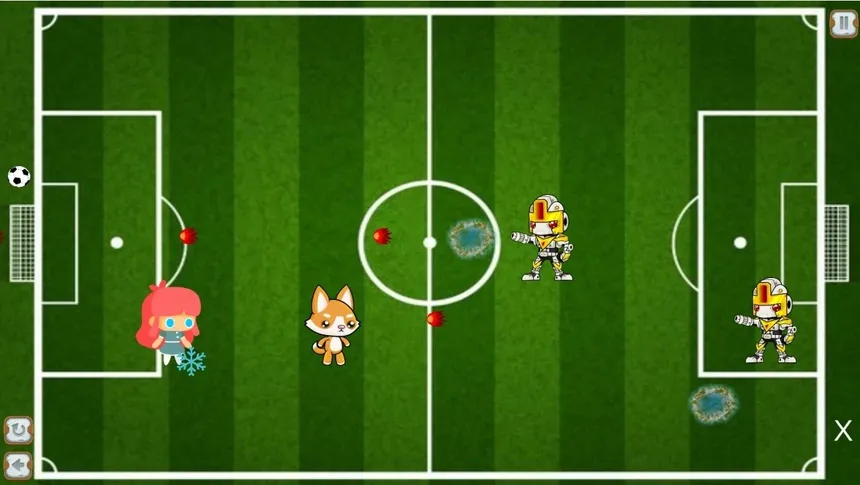 Скриншот 4 к игре Angle Soccer