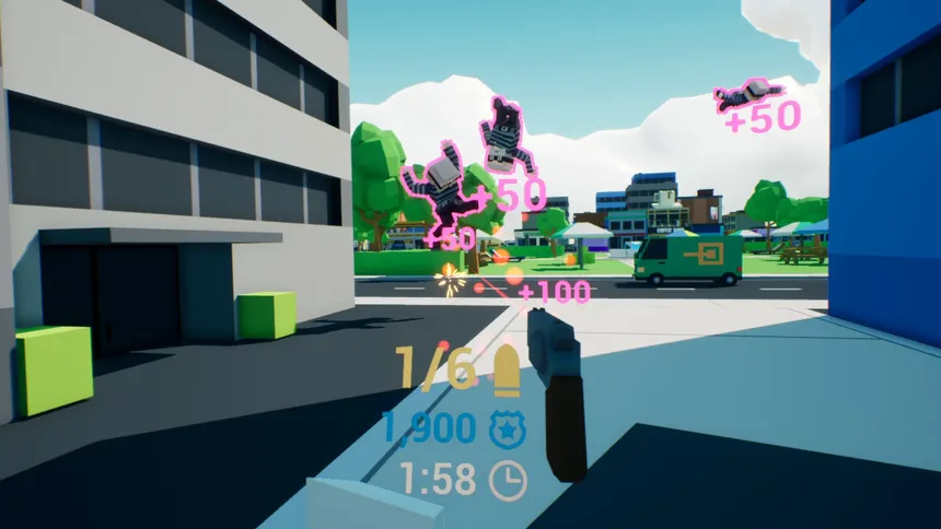 Скриншот 8 к игре Drive-By Cop