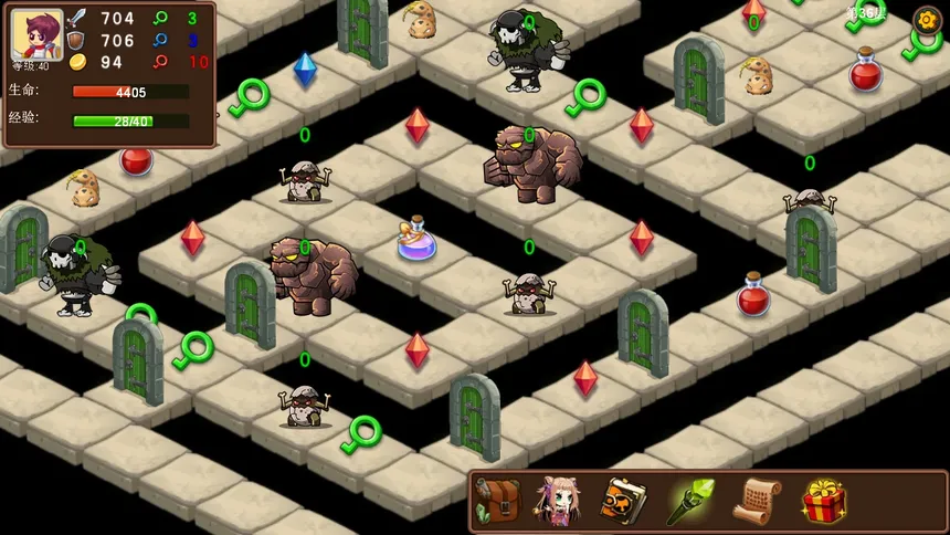 Скриншот 1 к игре 通天魔塔-MagicTower
