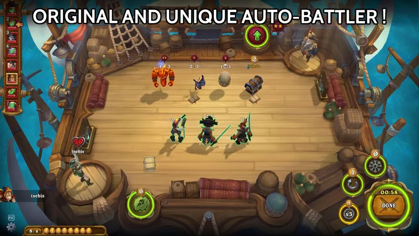 Скриншот 1 к игре Sea Brawl Autobattler