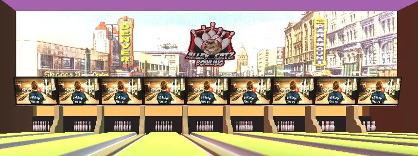 Скриншот 7 к игре Alley Cat Bowling