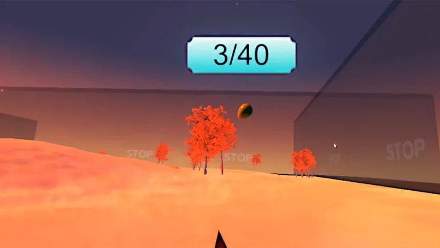 Скриншот 1 к игре VR shooting cute balloons