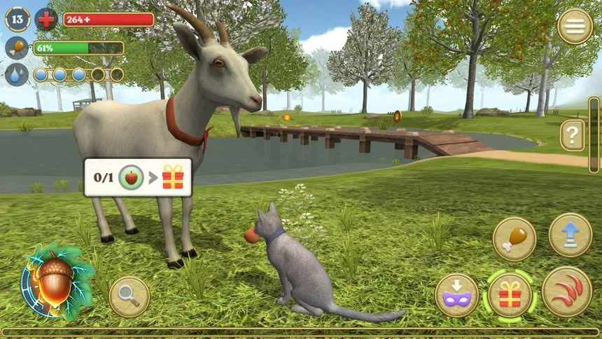 Скриншот 3 к игре Cat Simulator : Animals on Farm