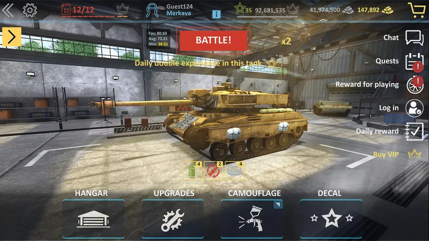 Скриншот 1 к игре Modern Assault Tanks