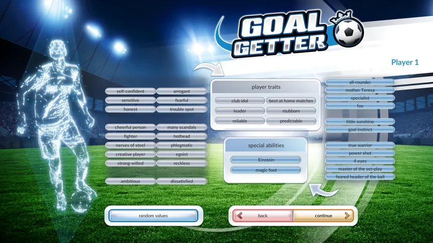 Скриншот 3 к игре Бомбардир / Goalgetter