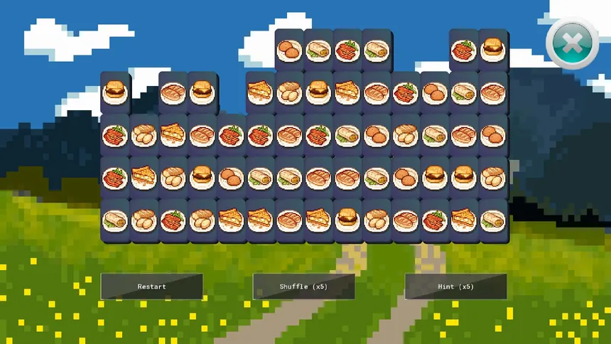 Скриншот 4 к игре Yummy Mahjong