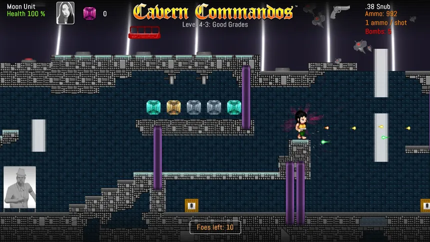 Скриншот 1 к игре Cavern Commandos