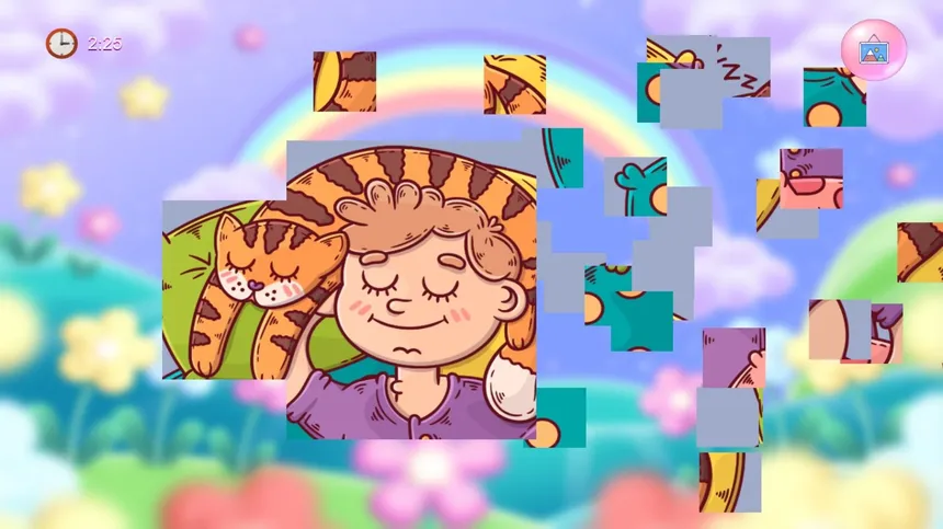 Скриншот 4 к игре Puzzles with cats