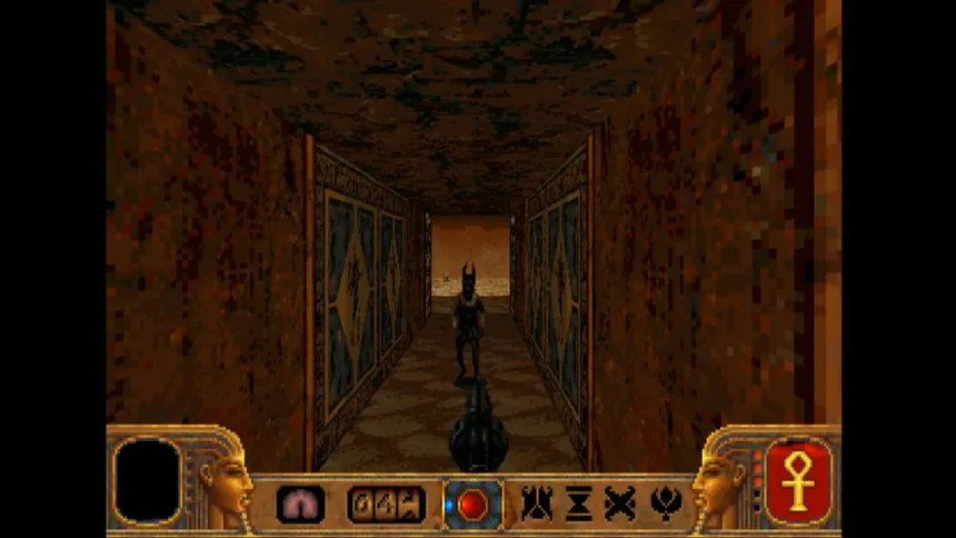 Скриншот 2 к игре PowerSlave (DOS Classic Edition)