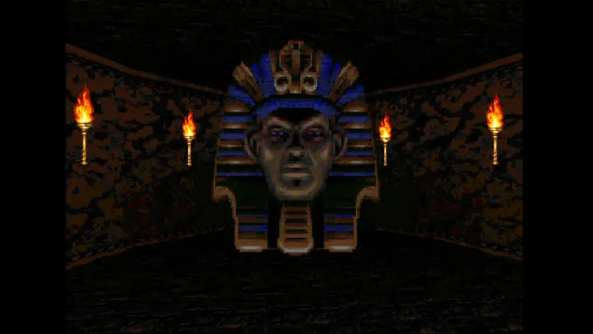 Скриншот 3 к игре PowerSlave (DOS Classic Edition)
