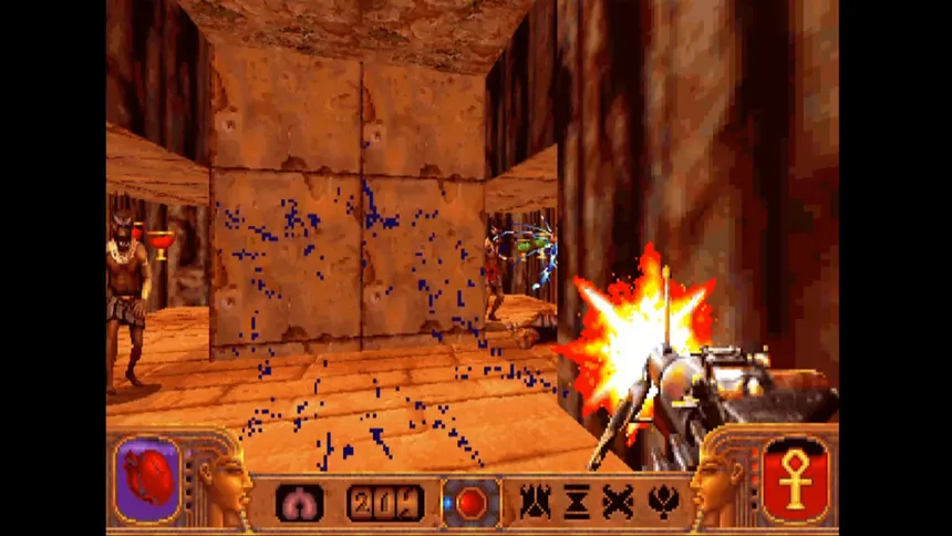 Скриншот 4 к игре PowerSlave (DOS Classic Edition)