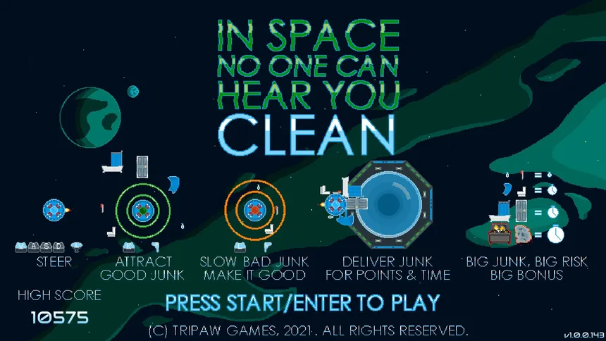 Скриншот 3 к игре In Space No One Can Hear You Clean