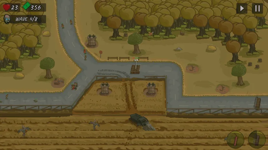 Скриншот 1 к игре The Last Undead Waves: Defense TD