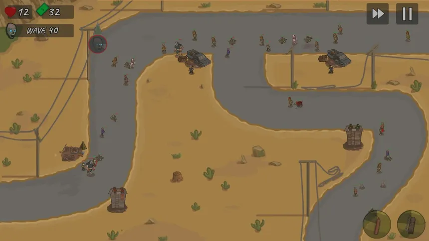 Скриншот 3 к игре The Last Undead Waves: Defense TD