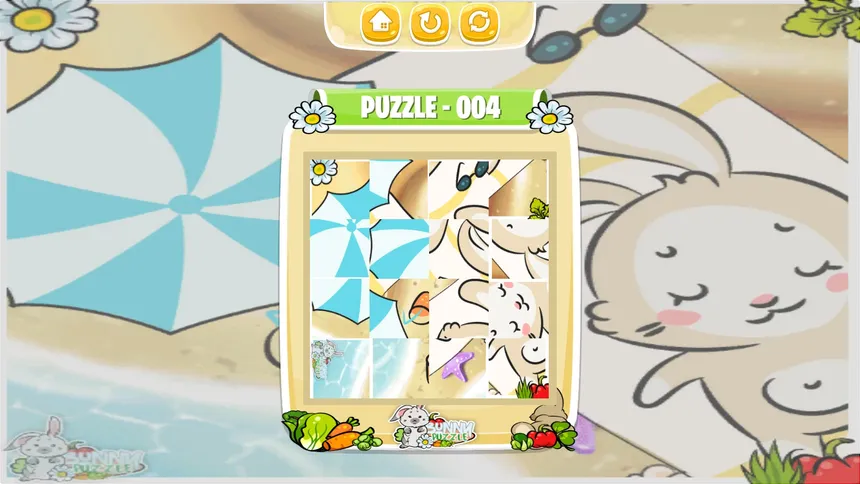 Скриншот 4 к игре Bunny Puzzle