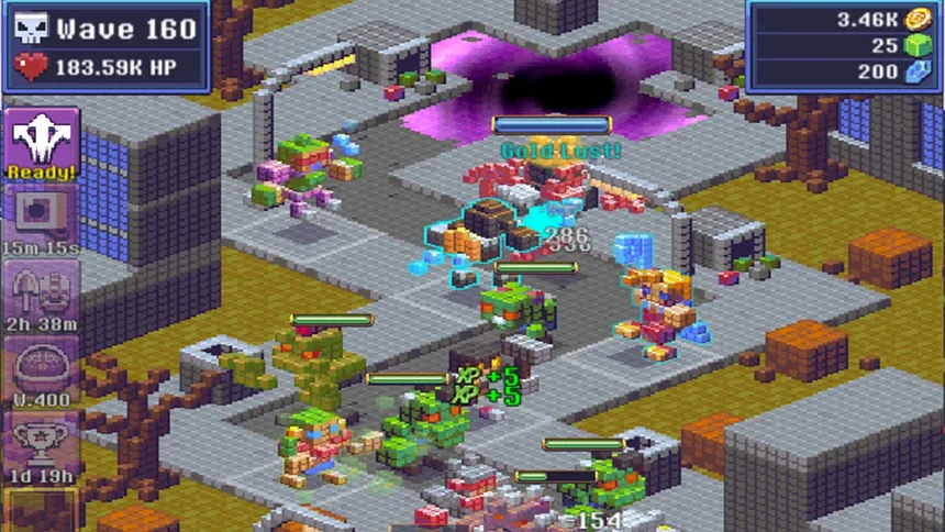 Скриншот 1 к игре Idle TD: Heroes vs Zombies