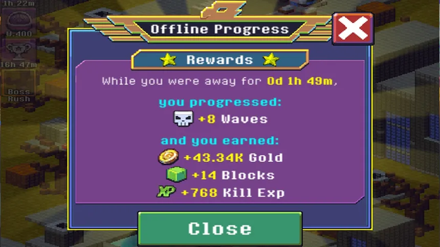 Скриншот 6 к игре Idle TD: Heroes vs Zombies