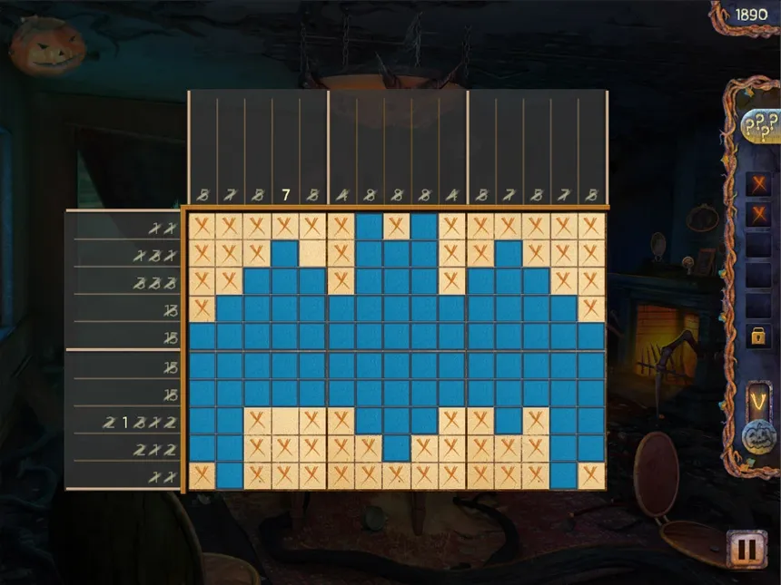 Скриншот 5 к игре Fill and Cross Trick or Treat