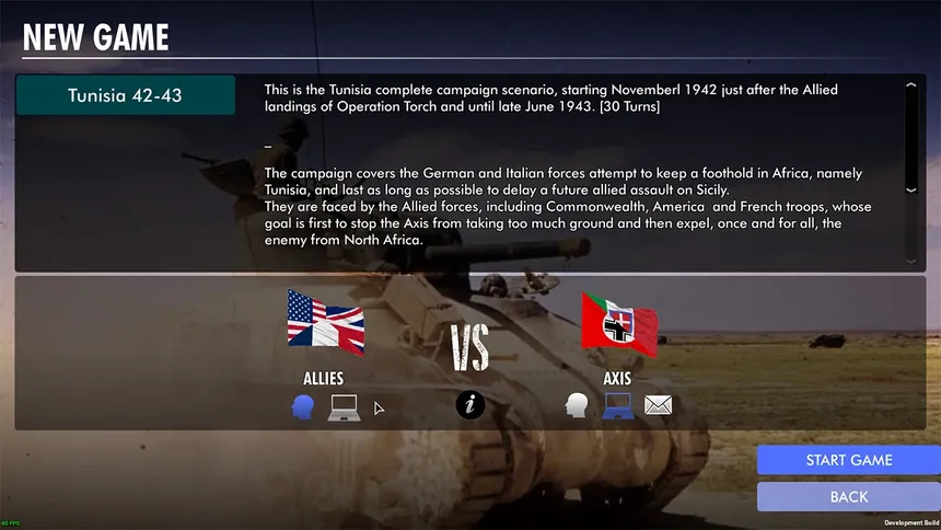 Скриншот 1 к игре SGS Afrika Korps: Tunisia