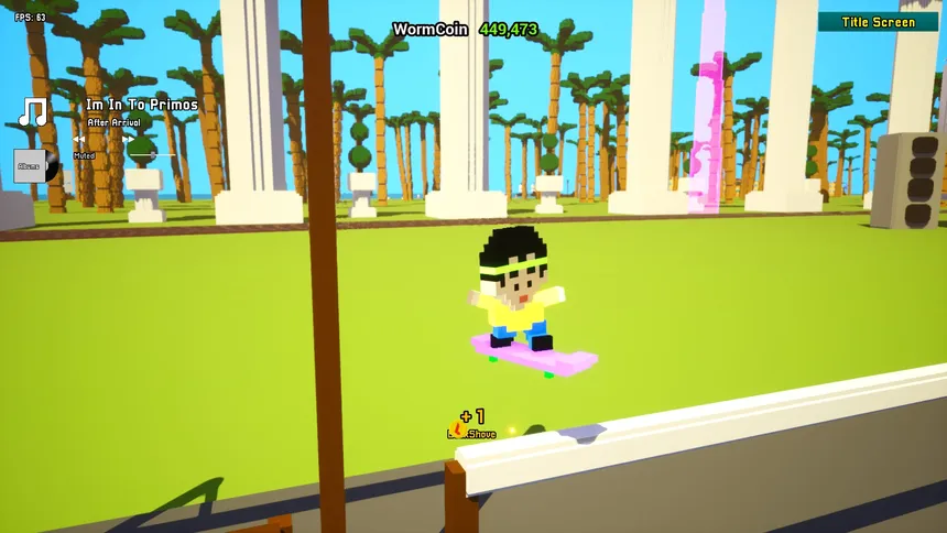 Скриншот 3 к игре WormJuice Skateboarding Olympics