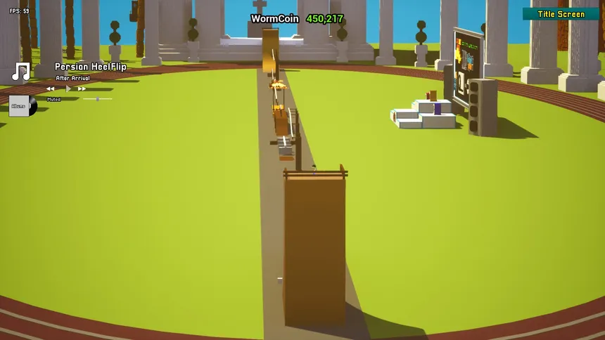 Скриншот 5 к игре WormJuice Skateboarding Olympics