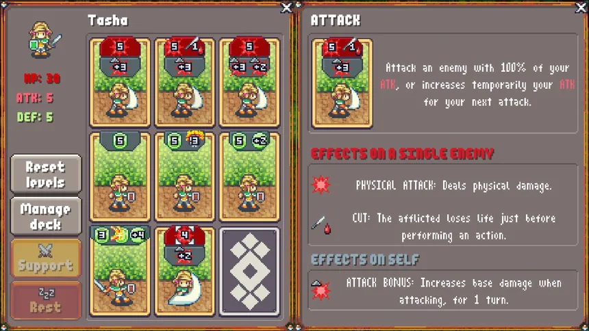 Скриншот 3 к игре Deck Adventurers - Heroes of the Valley