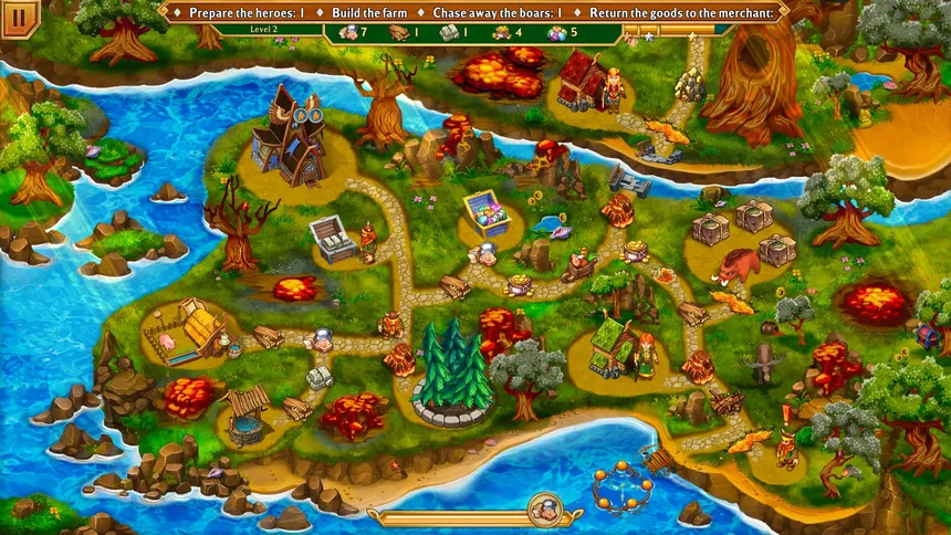 Скриншот 7 к игре Viking Heroes 2