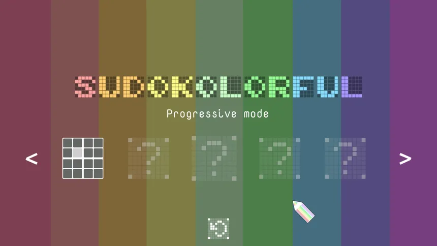 Скриншот 6 к игре 🟥🟧🟨[SUDOKOLORFUL]🟩🟦🟪