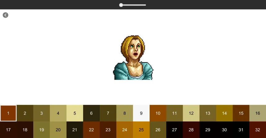 Скриншот 1 к игре Color by Number - Medieval Portrait