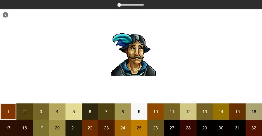 Скриншот 2 к игре Color by Number - Medieval Portrait